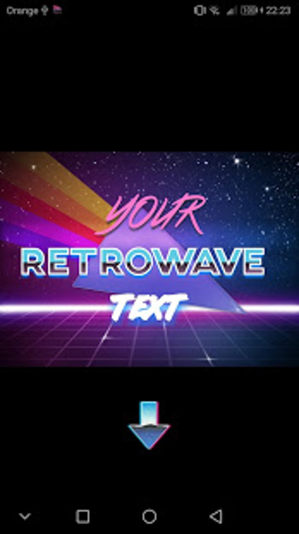 Retrowave Wallpapers PRO Live WallsGIFs Radio для Android — Скачать