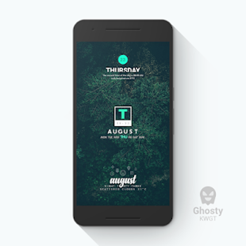 Ghosty KWGT для Android — Скачать