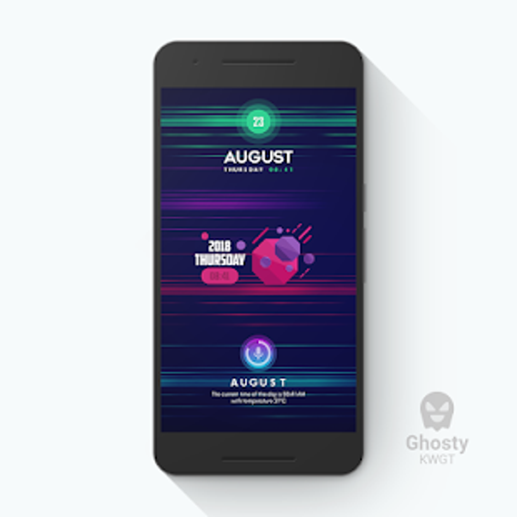 Ghosty KWGT для Android — Скачать