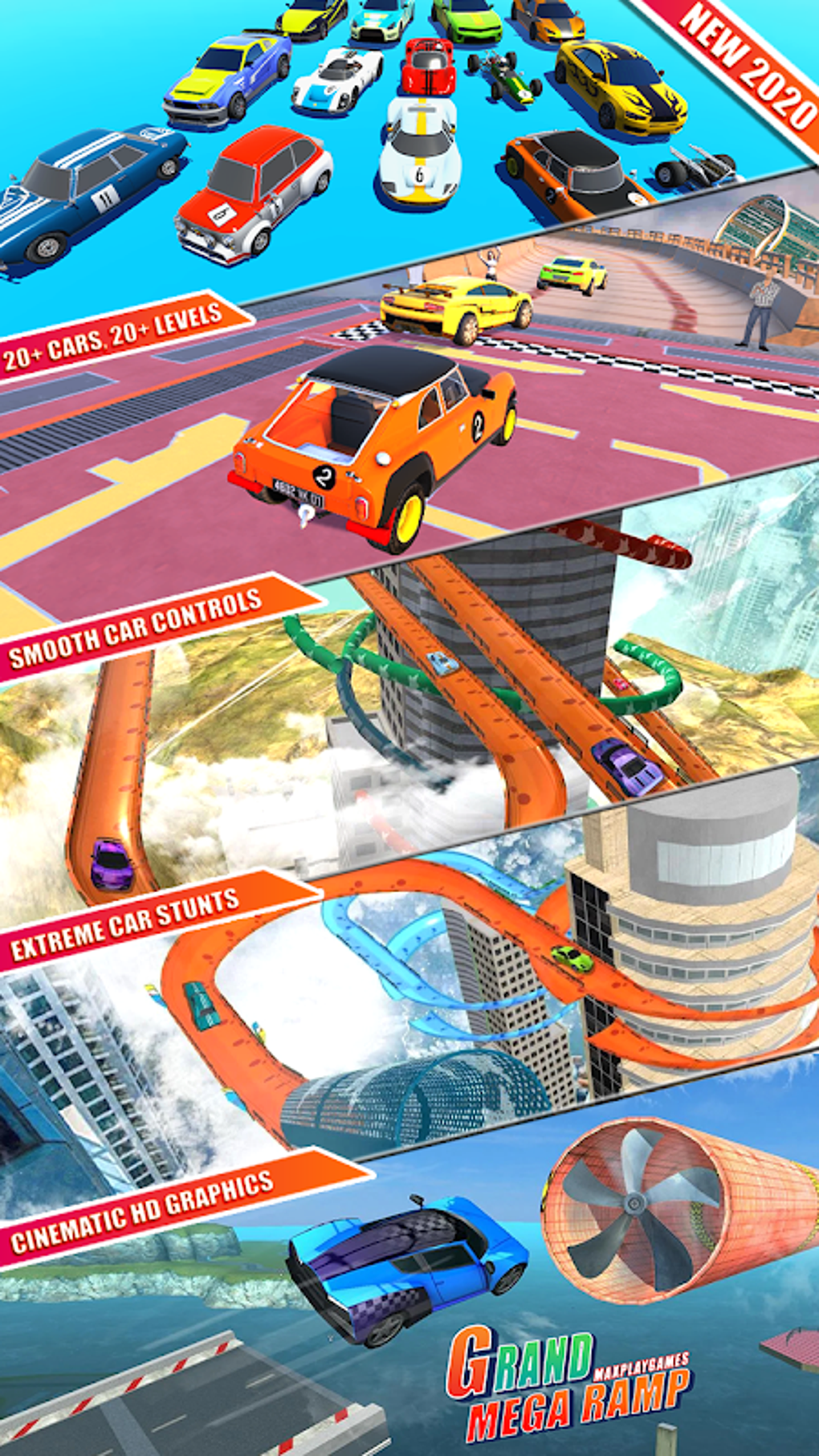 Mega Ramp Car Jumping 2020 APK для Android — Скачать