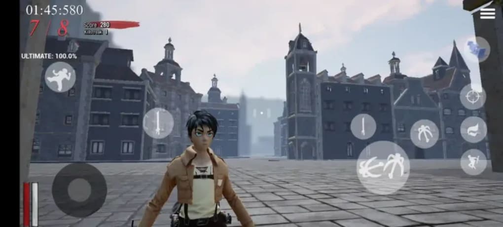 Attack on titan free gaming (Unity Web Player ) 