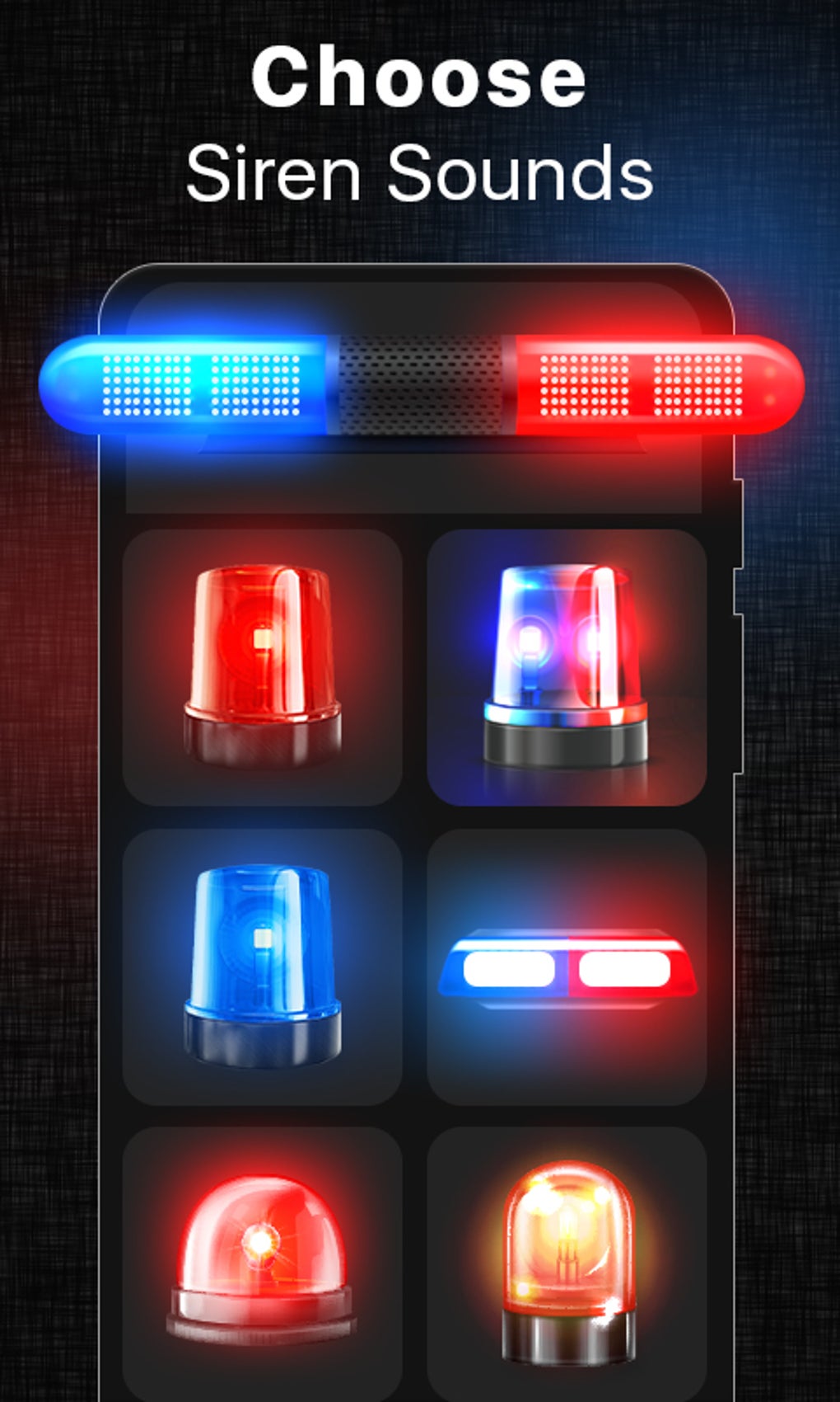 Loud Police Siren Sound - Police Siren Light для Android — Скачать