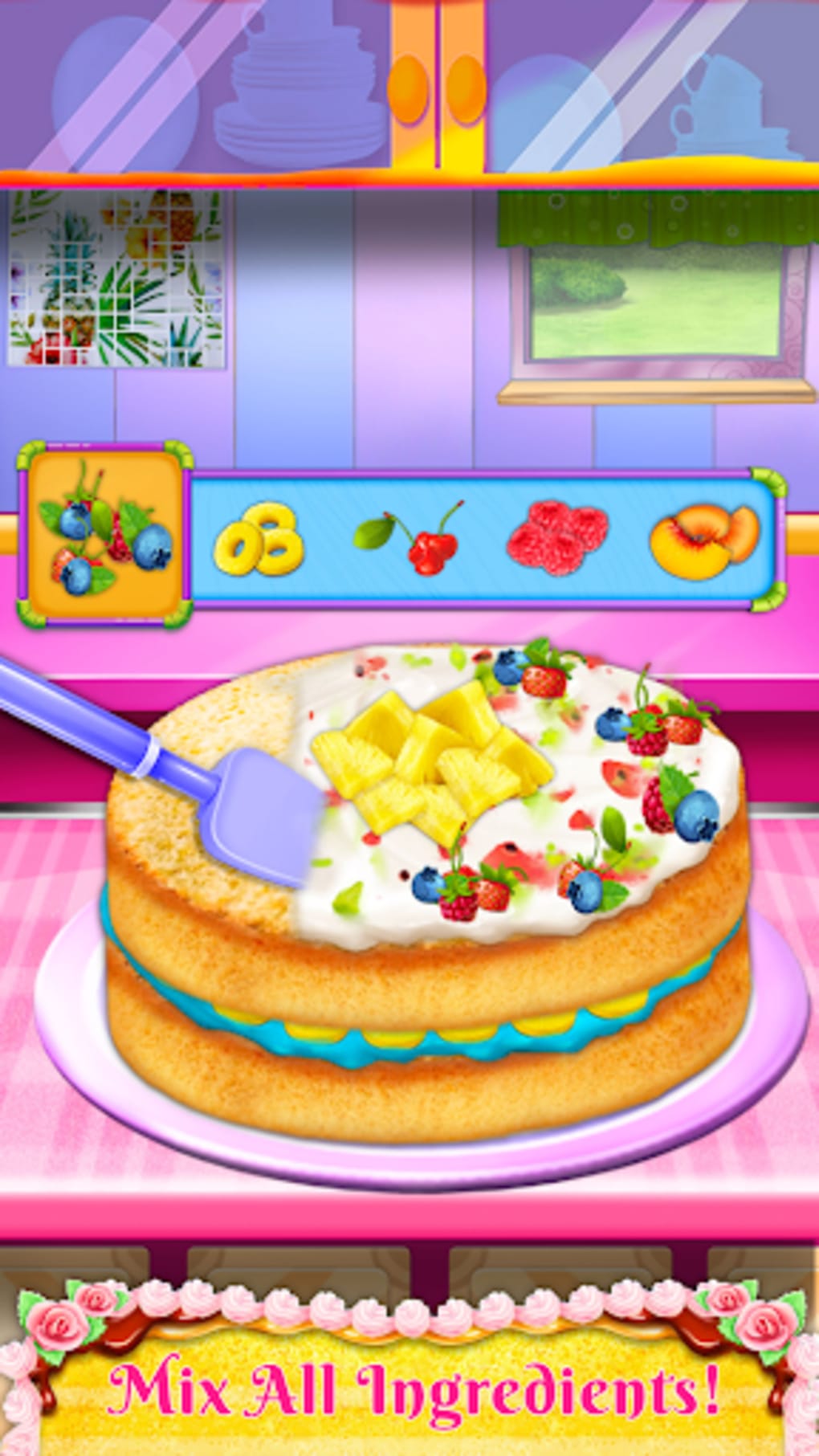 Fun 3D Cake Cooking Game My Bakery Empire Color, Decorate & Serve Cakes -  Magical Princess Cake - YouTube