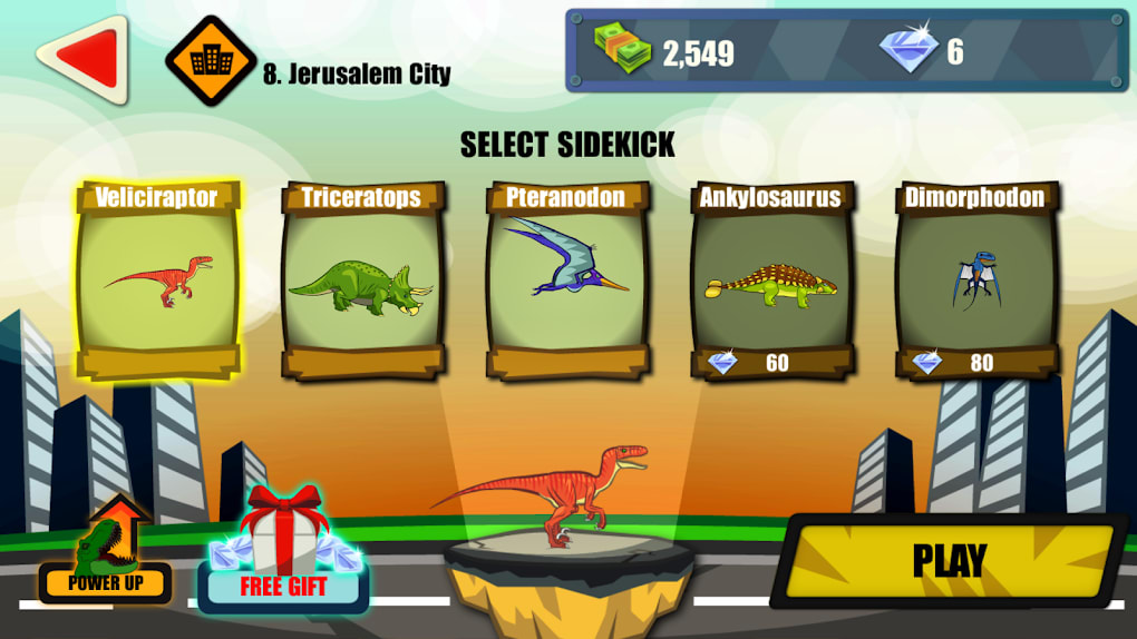 jogo dos dinossauros destruindo a cidade, jurassic the city rampage,  desenho animado dos dinossauros 