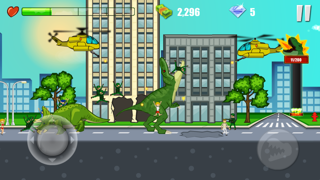 Dinossauro Rampage Ataque Jogo APK (Android Game) - Baixar Grátis