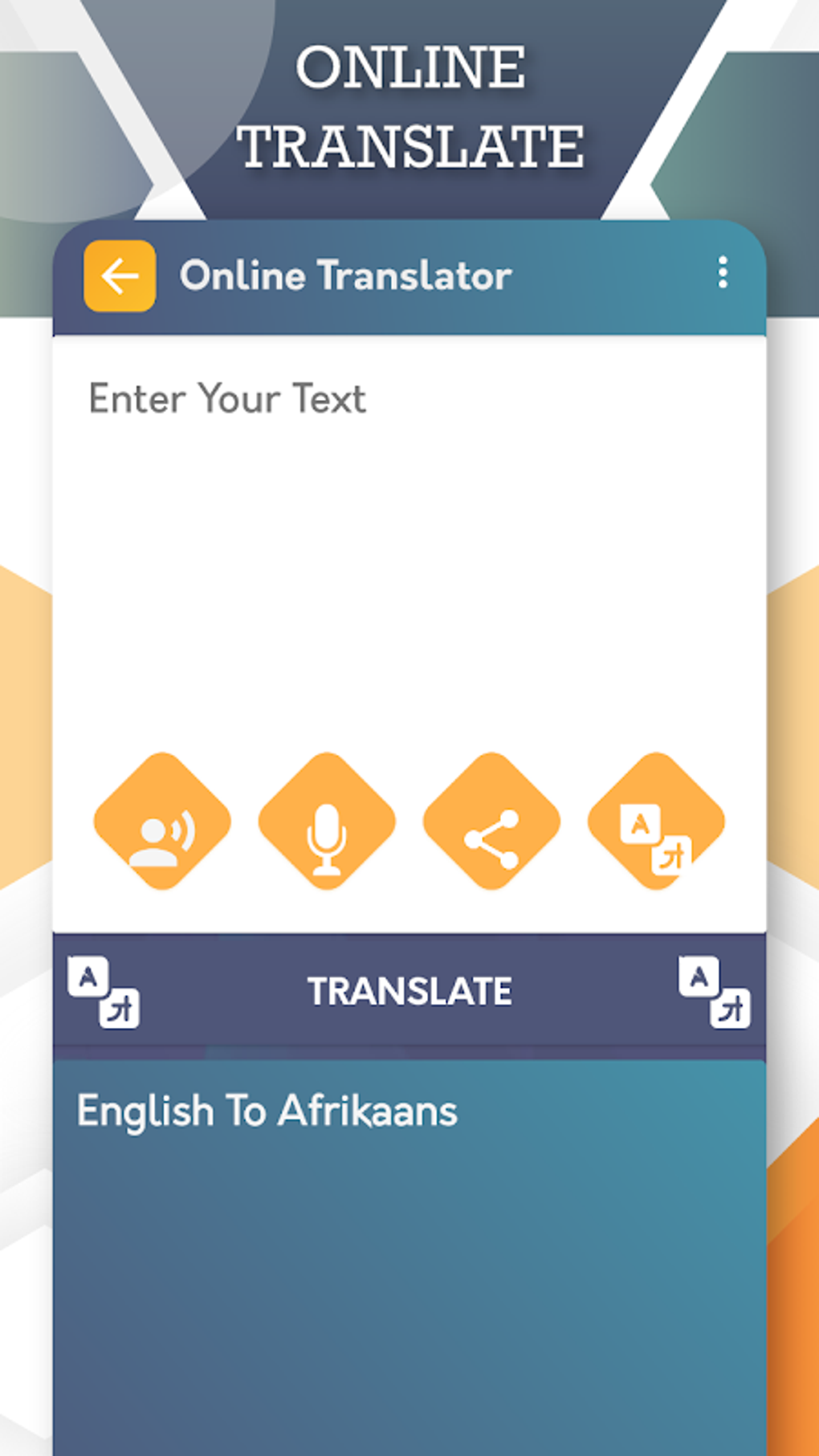 English to Afrikaans Translator APK voor Android - Download