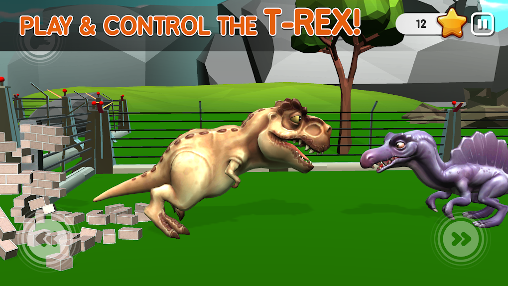 Controle Jogo Google Chrome (dinossauro)