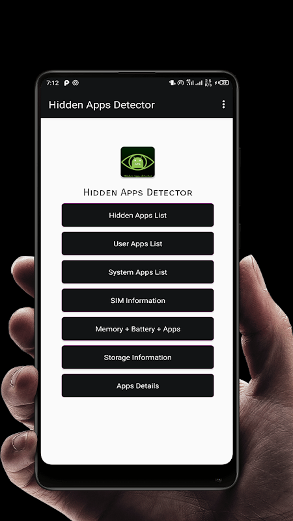 Hidden Apps Finder- Spy Apps Detector APK для Android — Скачать