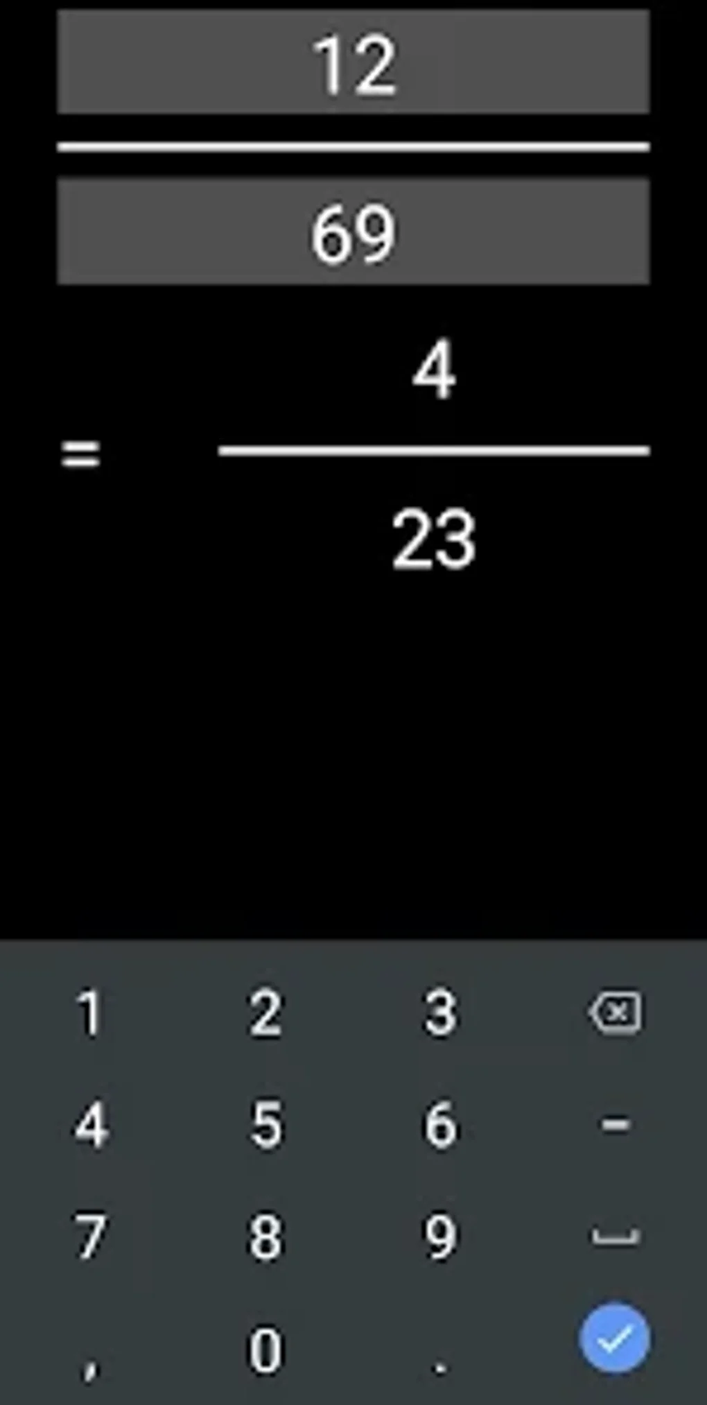 Fraction Socket Size Chart