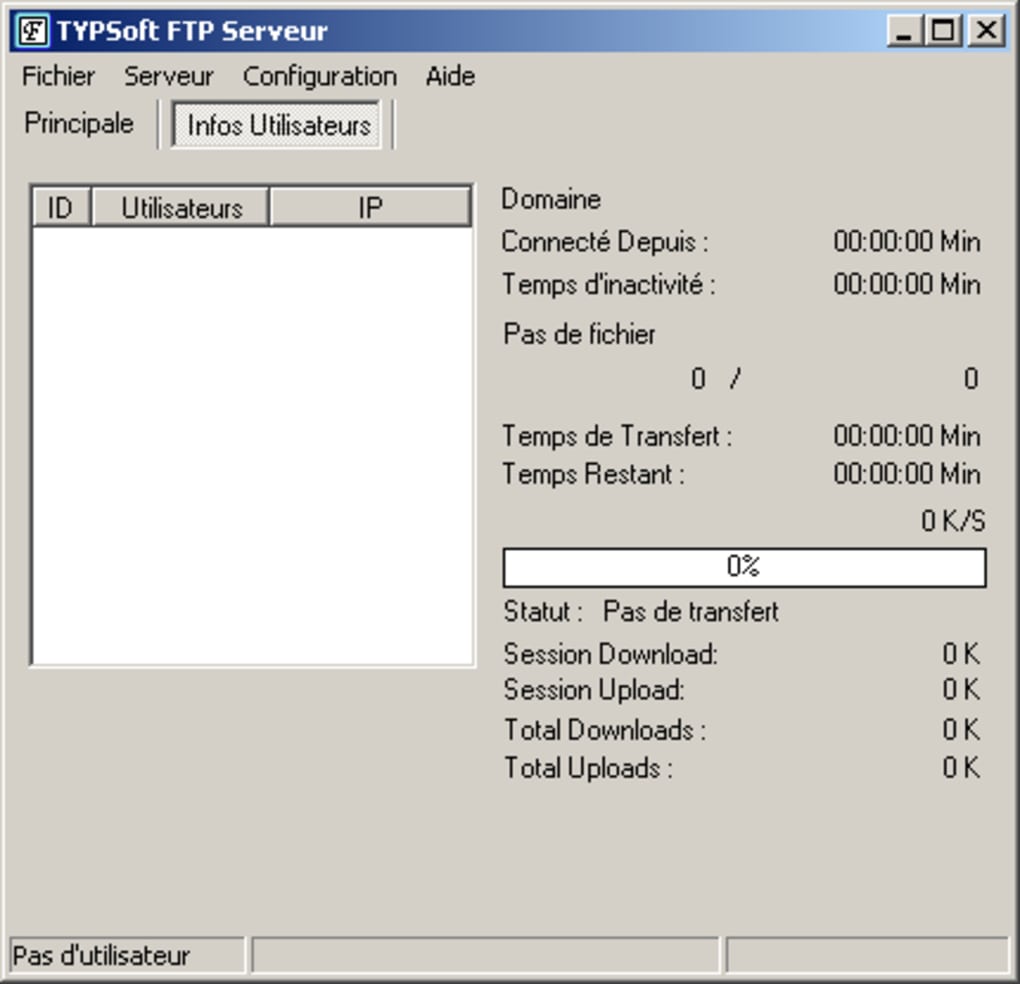 typsoft ftp server francais