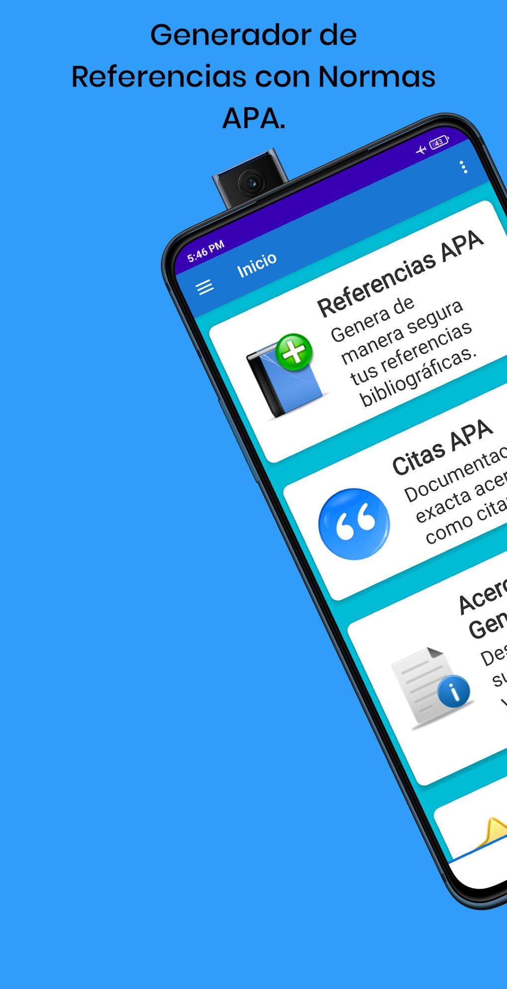 Normas APA Generador: GenerAPA для Android — Скачать