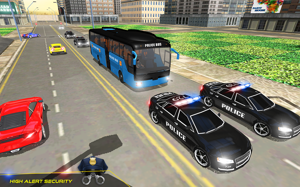 US Police Bus Prisoner Transport City Shooter Game APK Pour Android ...