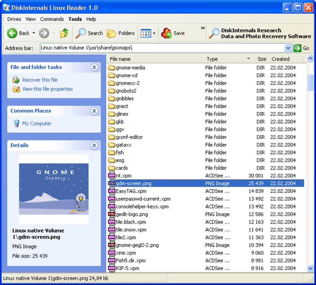 DiskInternals Linux Reader 4.17.0.0 free instal