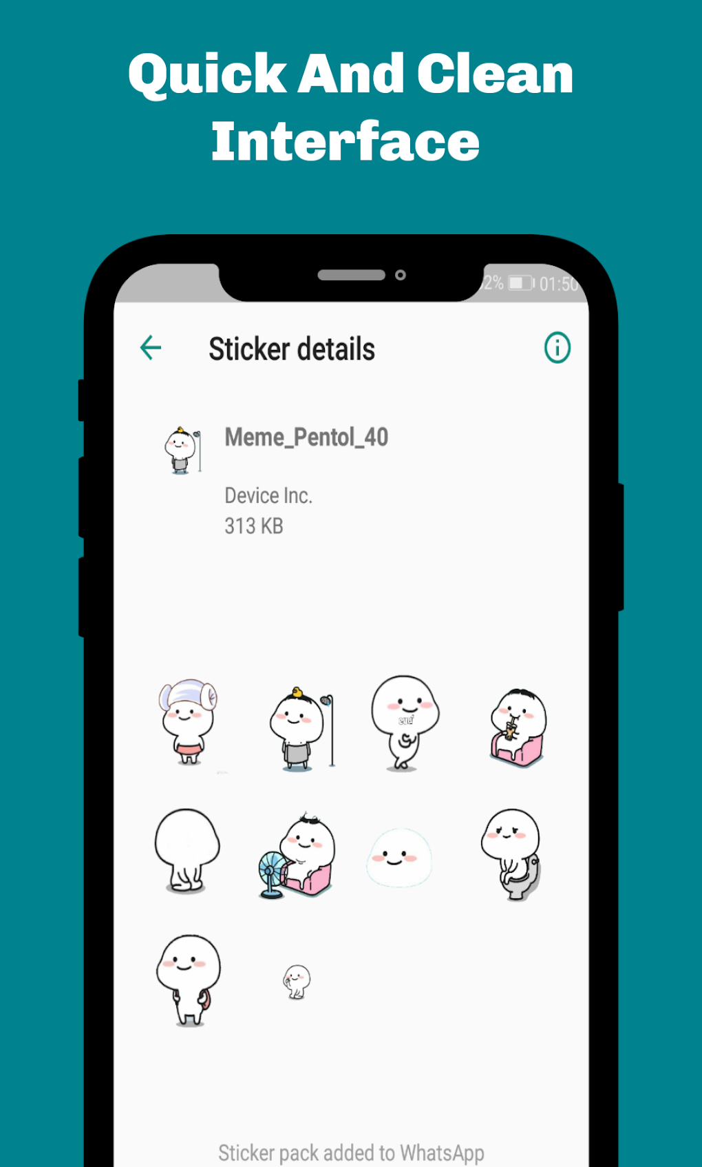 Um guia para iniciantes para baixar o Figurinhas Pesadas 18 - WAStickerApp