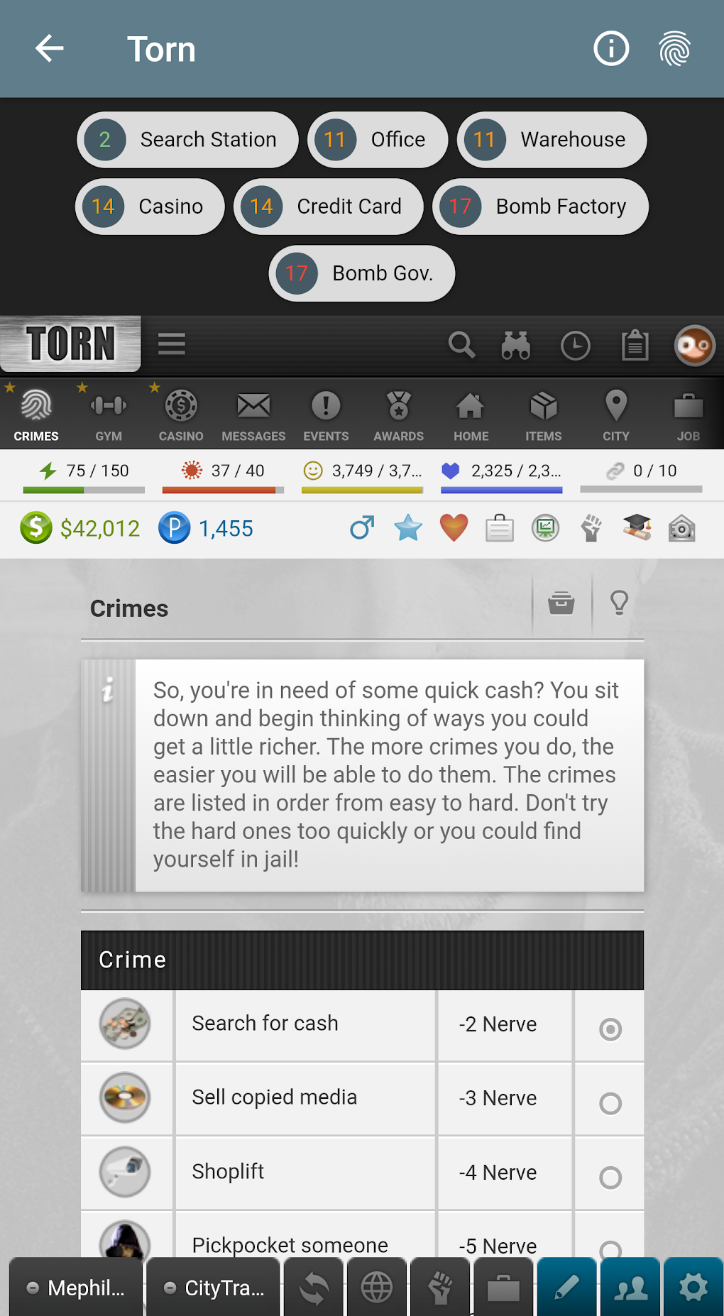 Torn PDA для Android — Скачать