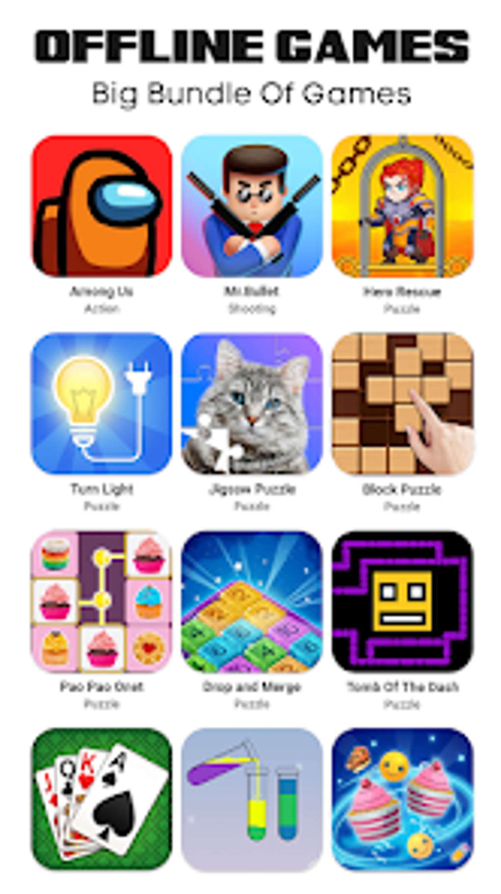 Apps para Android de Fun offline games no wifi or internet needed. no  Google Play