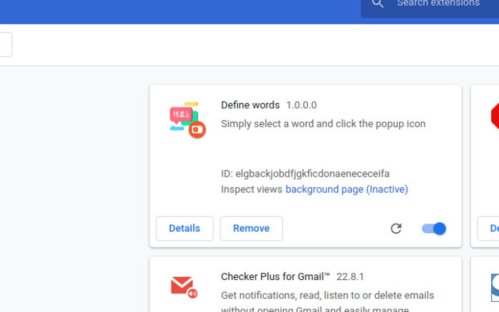Define Words Para Google Chrome Extens o Download