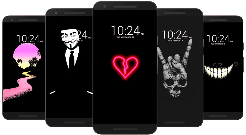 Black Wallpaper HD & 4K for Android - Download
