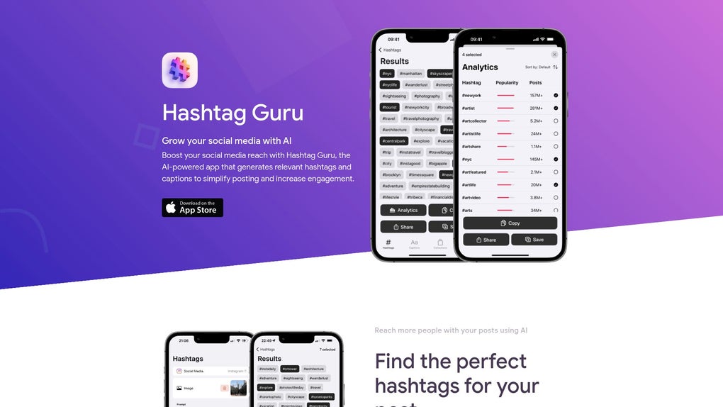 Hashtag Guru para Asistente de escritura con IA: evaluación ...