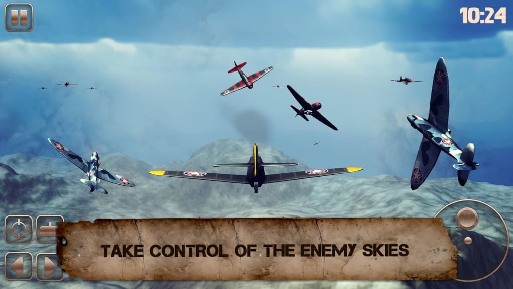 Quais são os melhores jogos de avião de guerra Android?
