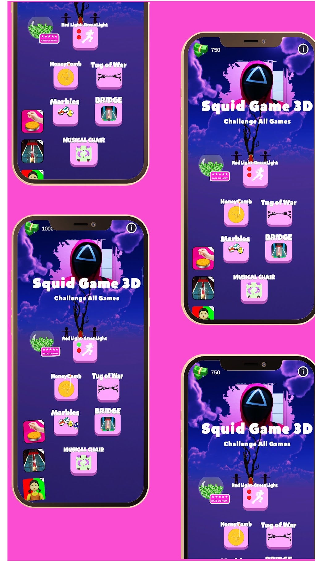 Squid Game 3D: All Squid Games для Android — Скачать