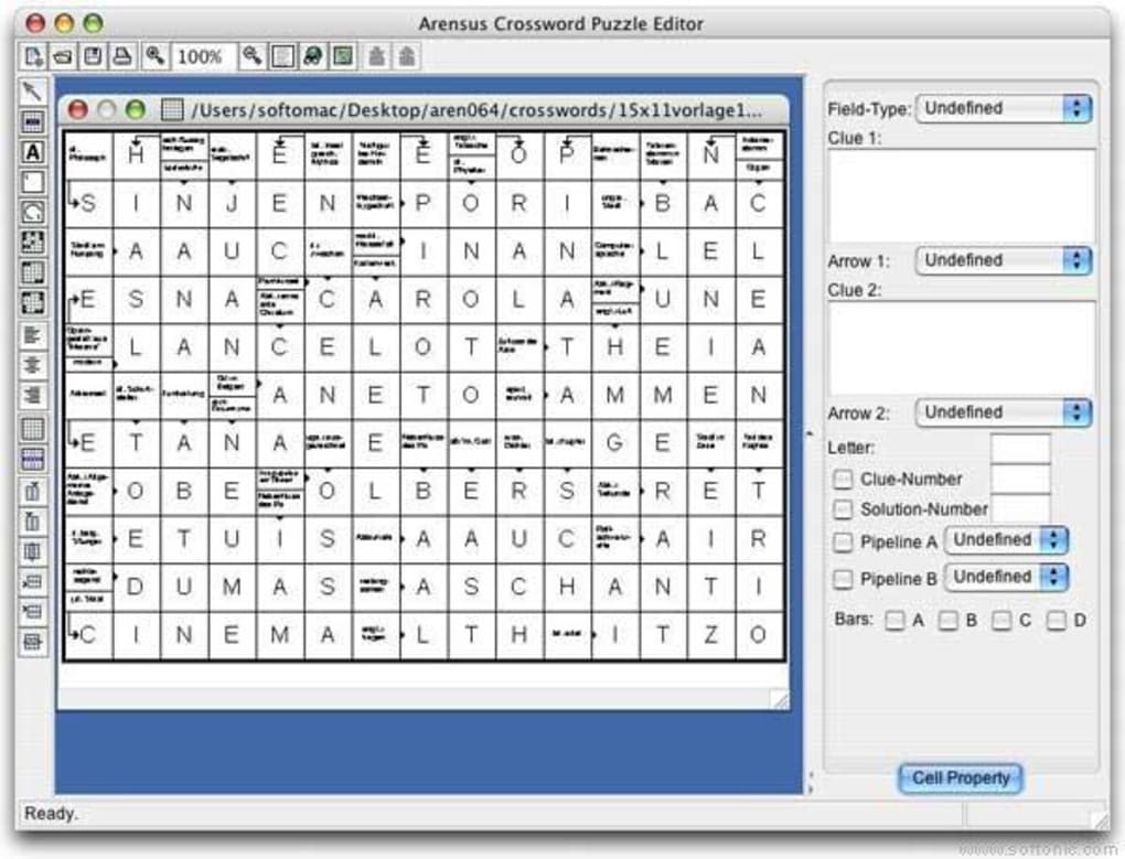 crossword puzzle maker free download mac