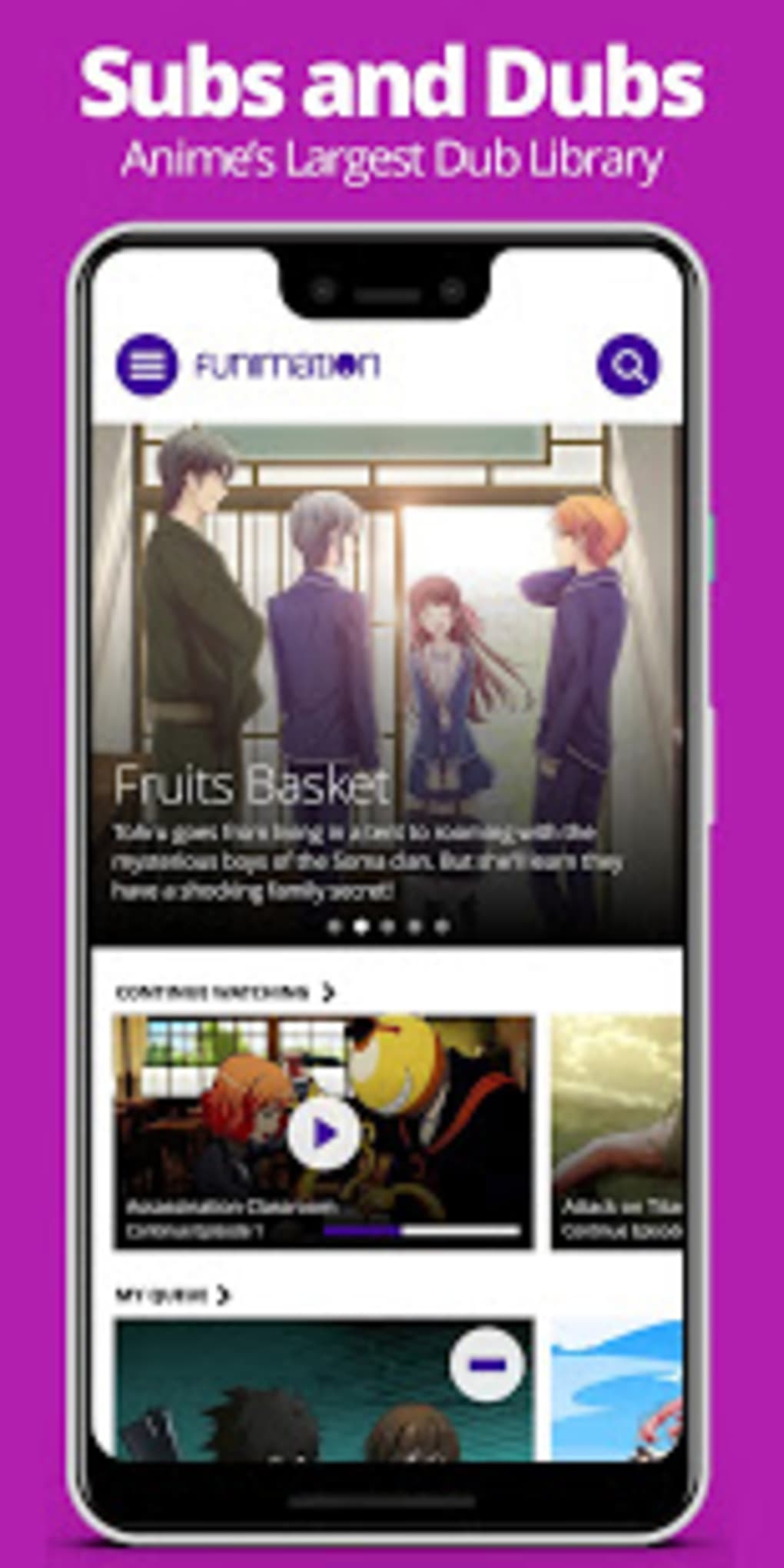 Funanime - Free Anime Online & Manga Rock for Fanz Apk Download