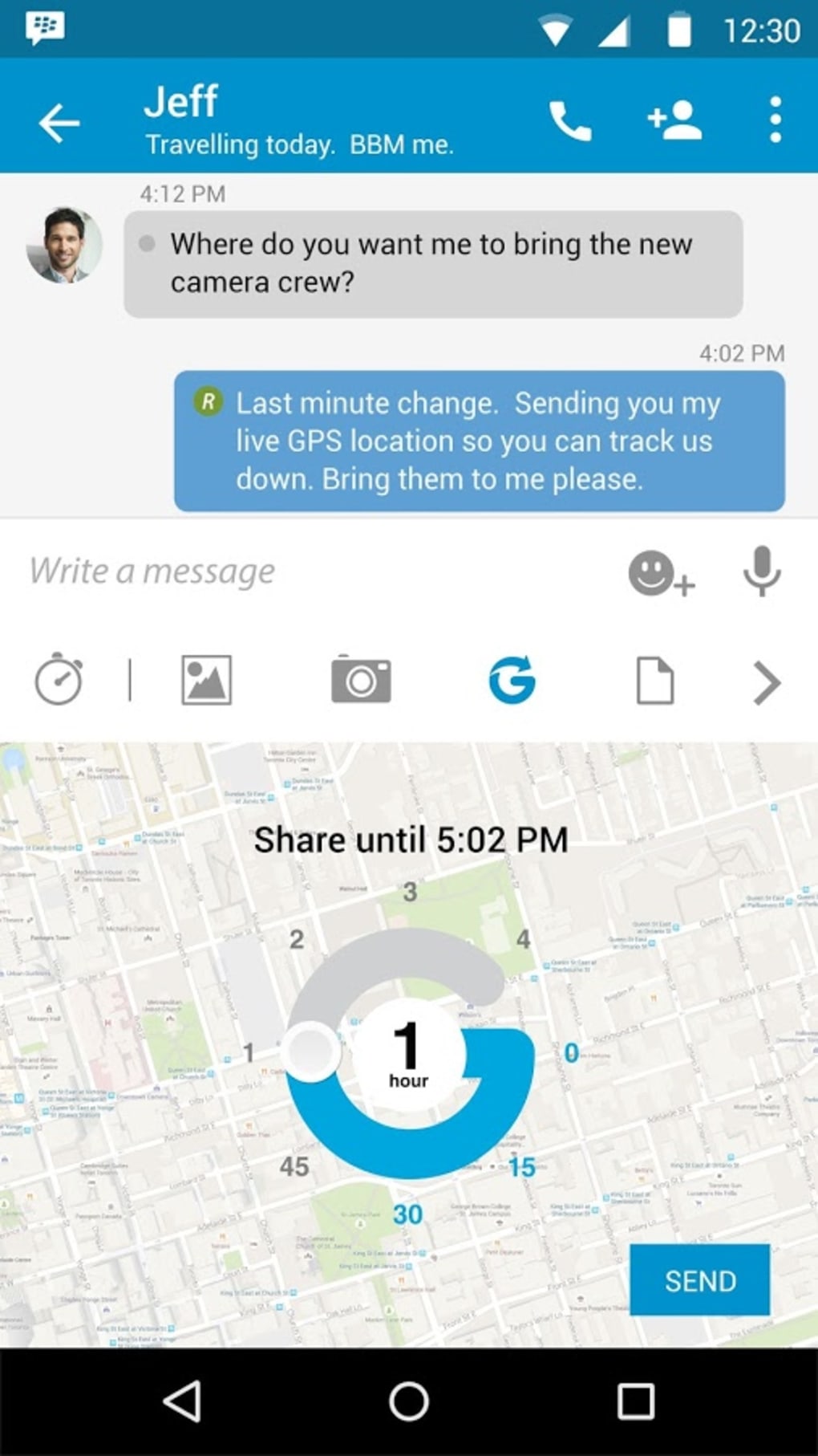 descargar blackberry messenger gratis para android