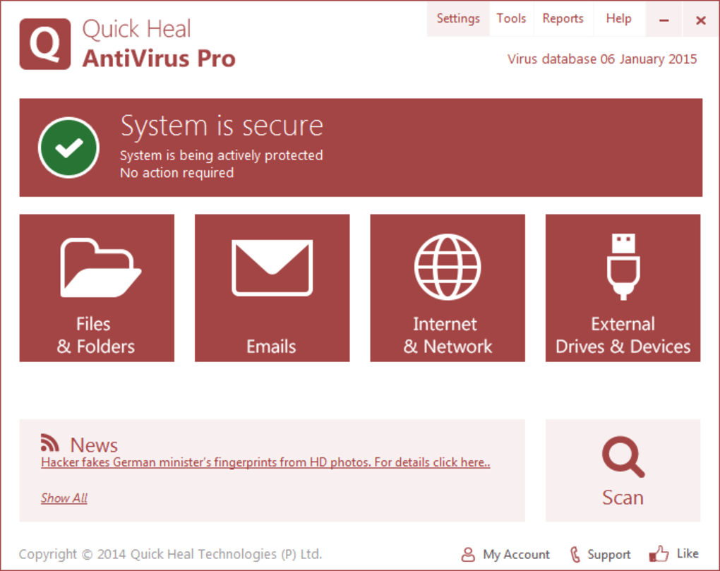 Quick Heal AntiVirus Pro - Download