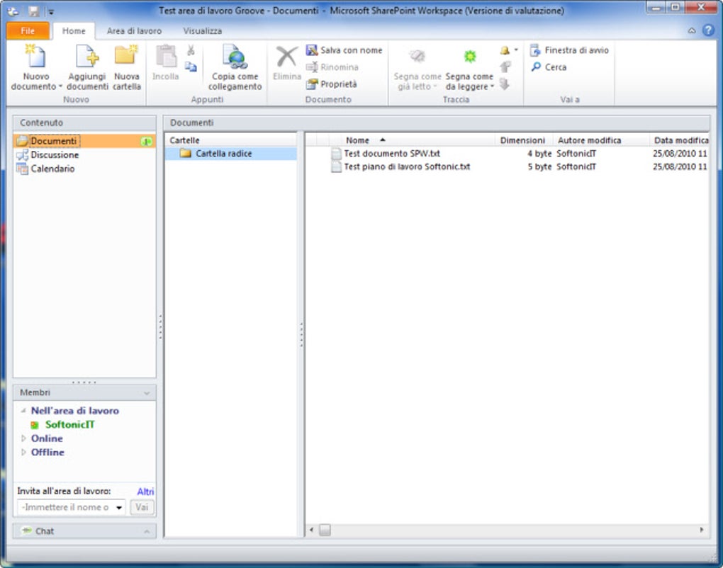 CARTELLE DA SHAREPOINT SCARICARE