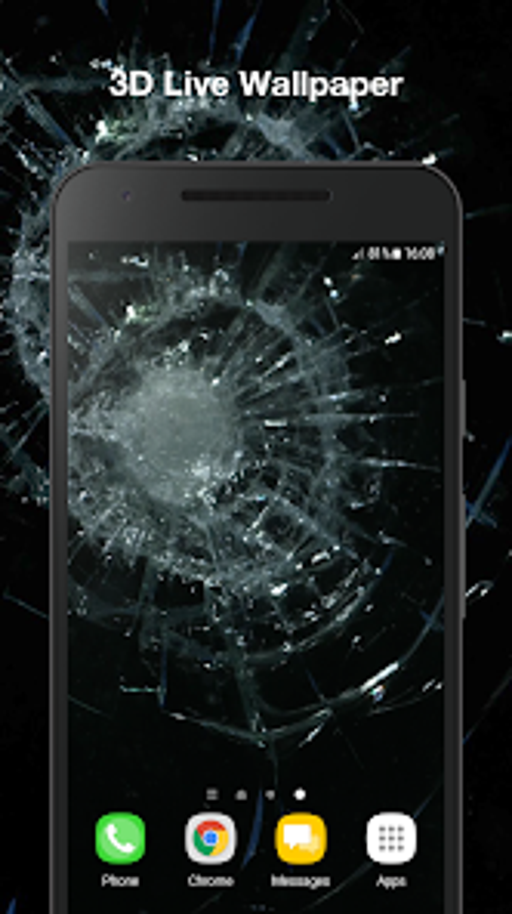 Broken Screen Live Wallpaper для Android — Скачать