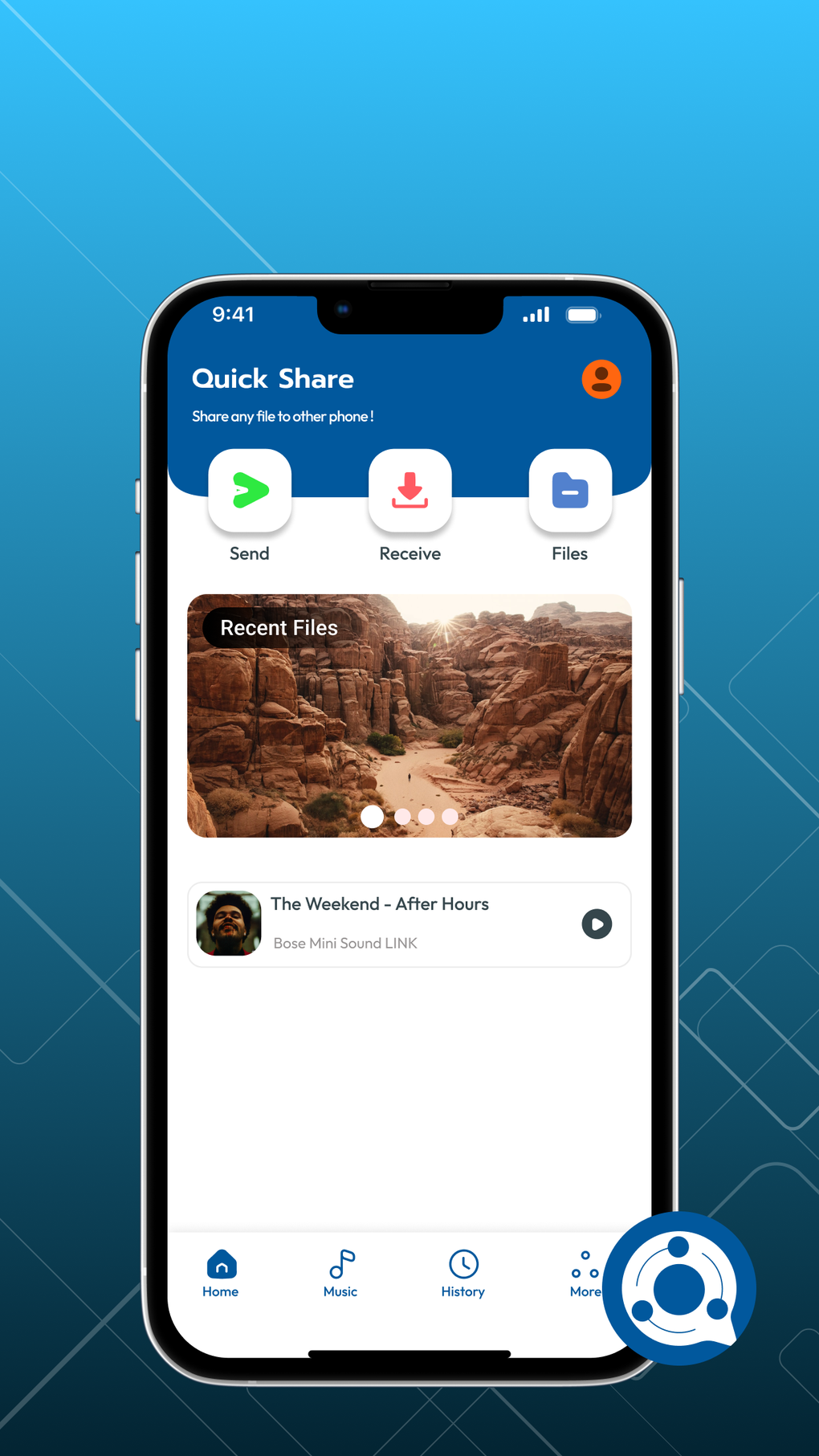 Quick Share File Transfer For IPhone 