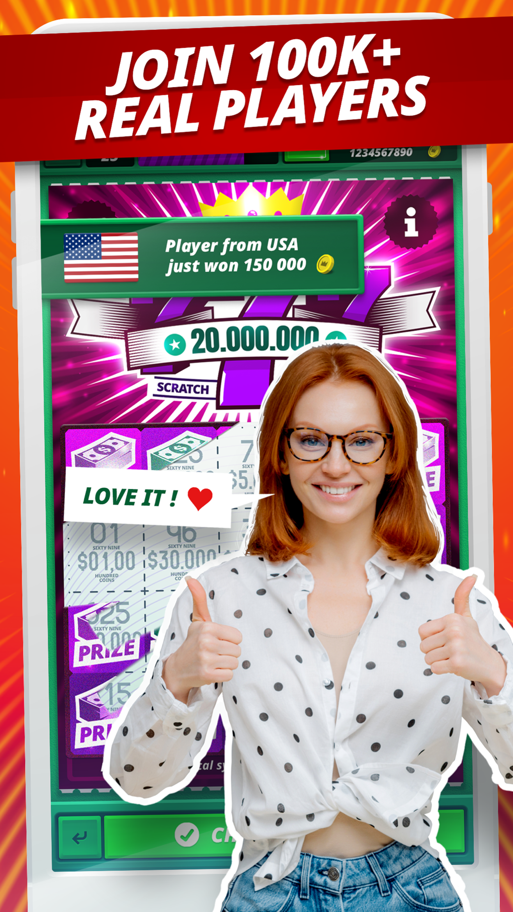 Lottery Scratch Off Games для iPhone — Скачать