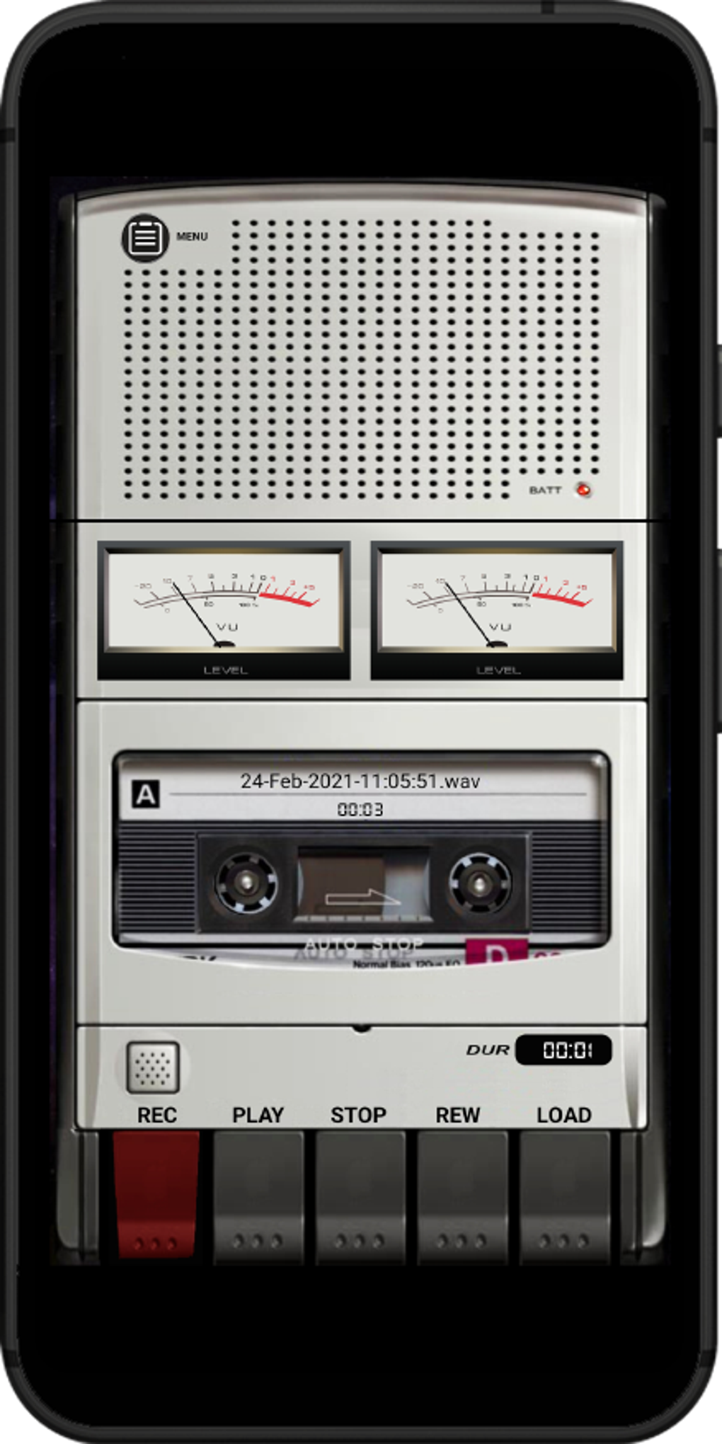 Cassette Recorder Pro для Android — Скачать