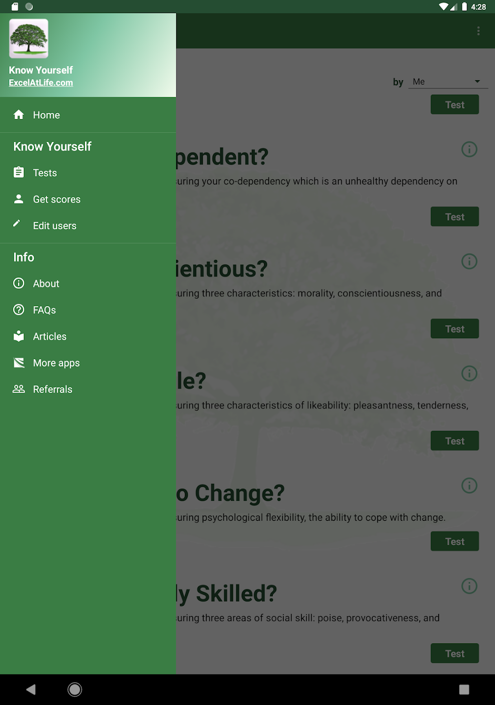 Know Yourself Personality Tests APK for Android - Download