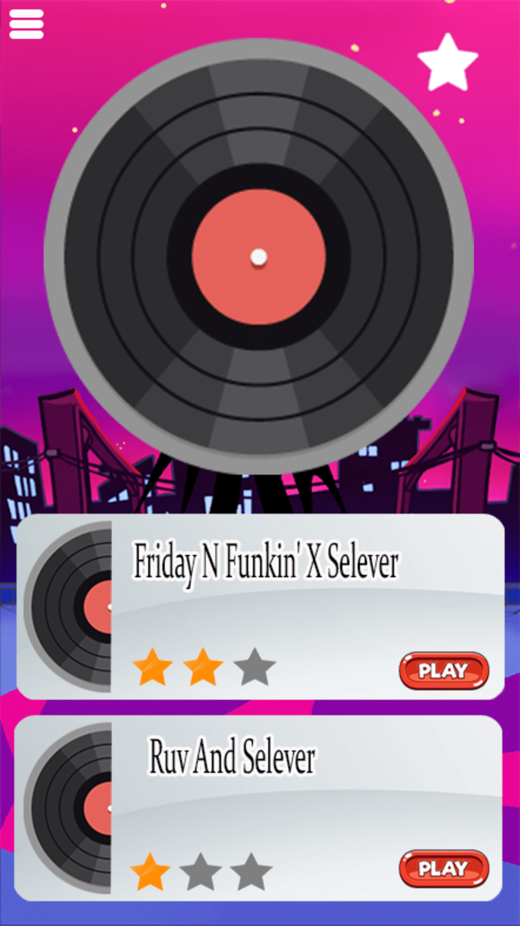 Selever FNF or Friday Night Funkin ' - online puzzle