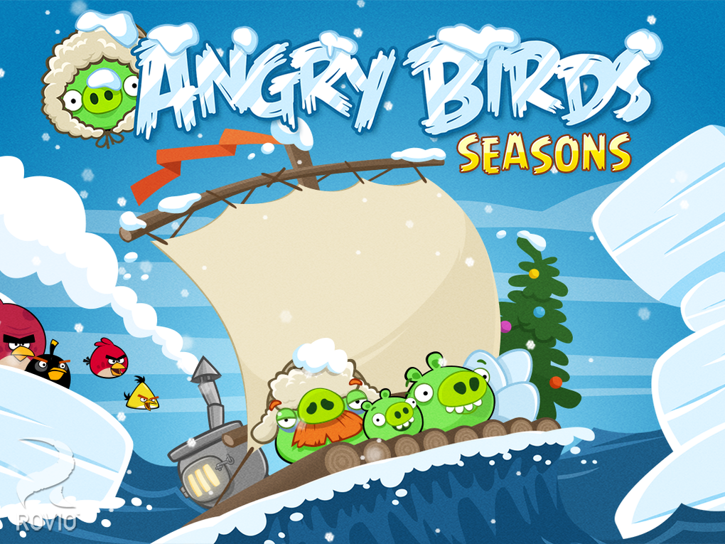 Angry Birds Seasons IPA Cracked for iOS Free Download