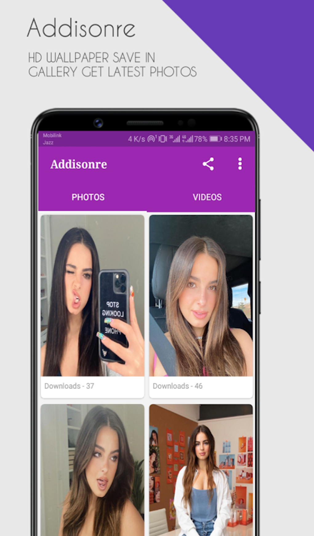 Addisonrae - Hd Wallpaper And Videos 2021 para Android - Descargar