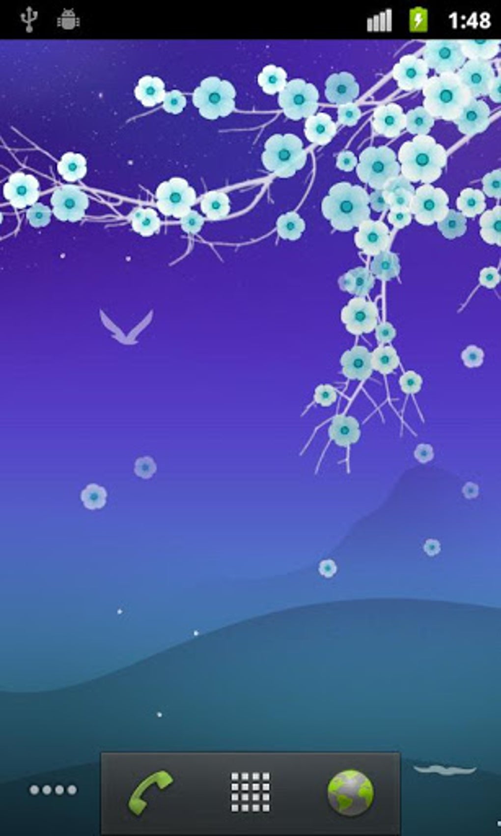 花の夜ライブ壁紙 Blooming Night For Android 無料 ダウンロード