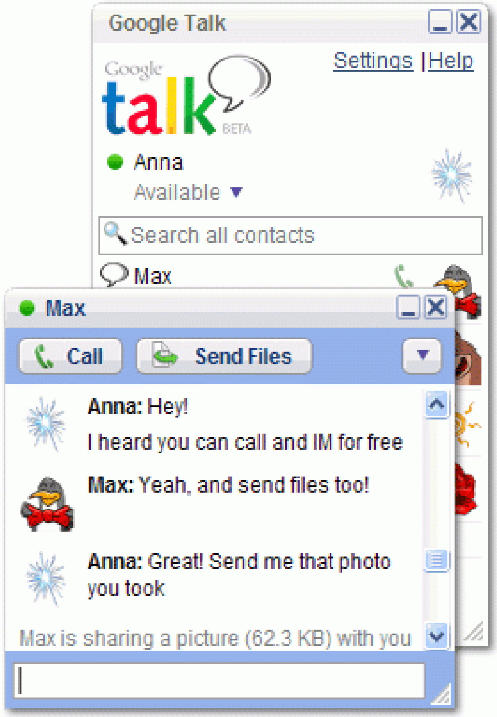 download a google chat conversation