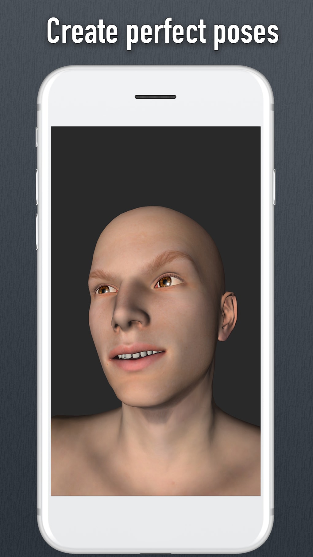 face model 3d head pose tool screenshot