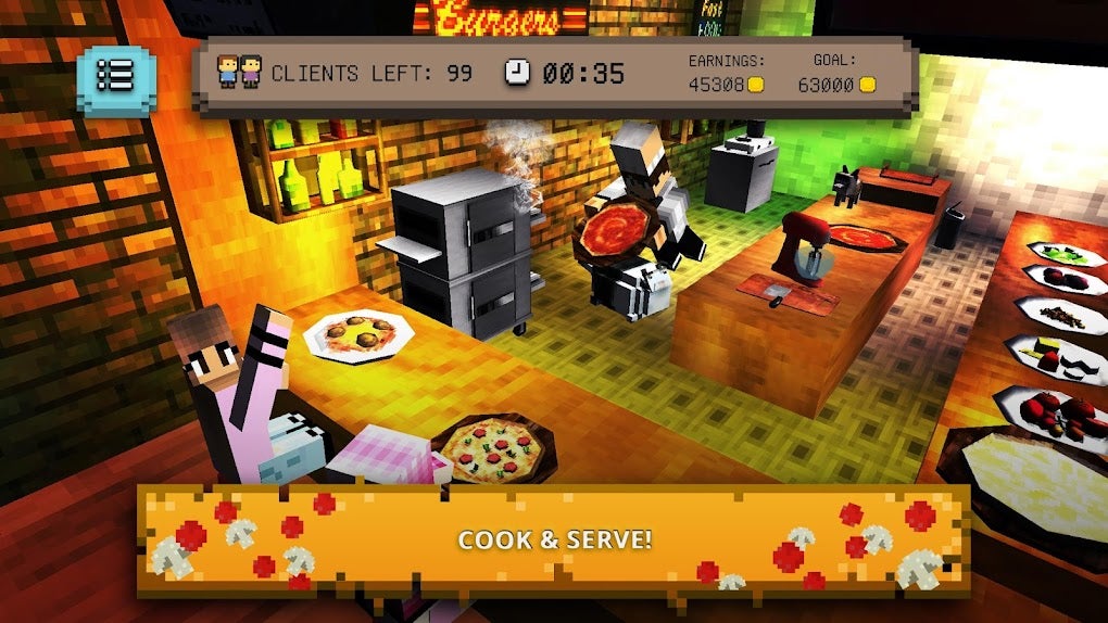 Cooking Pizza Assets Idle Game Kit Download 