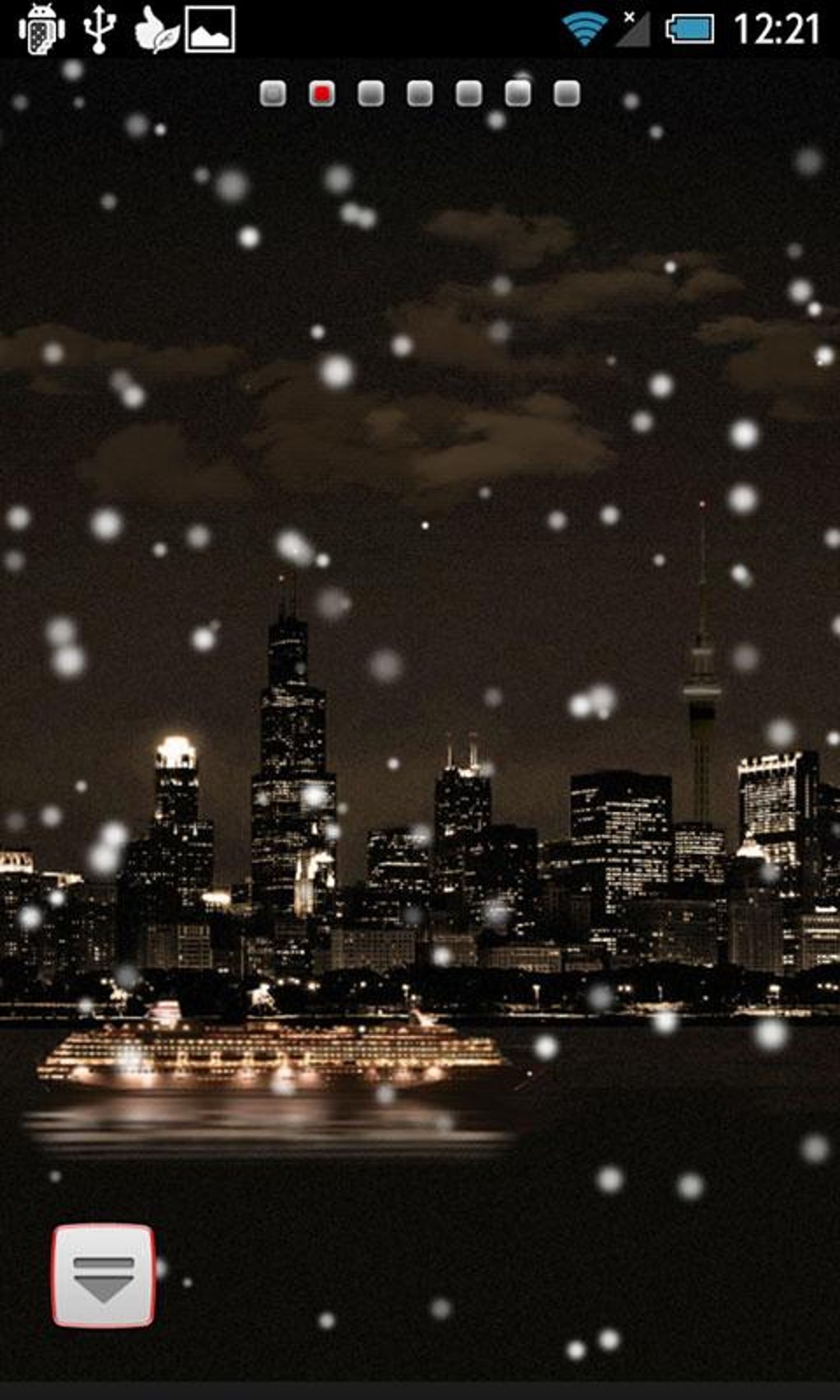 Snow in the city for Android - 無料・ダウンロード