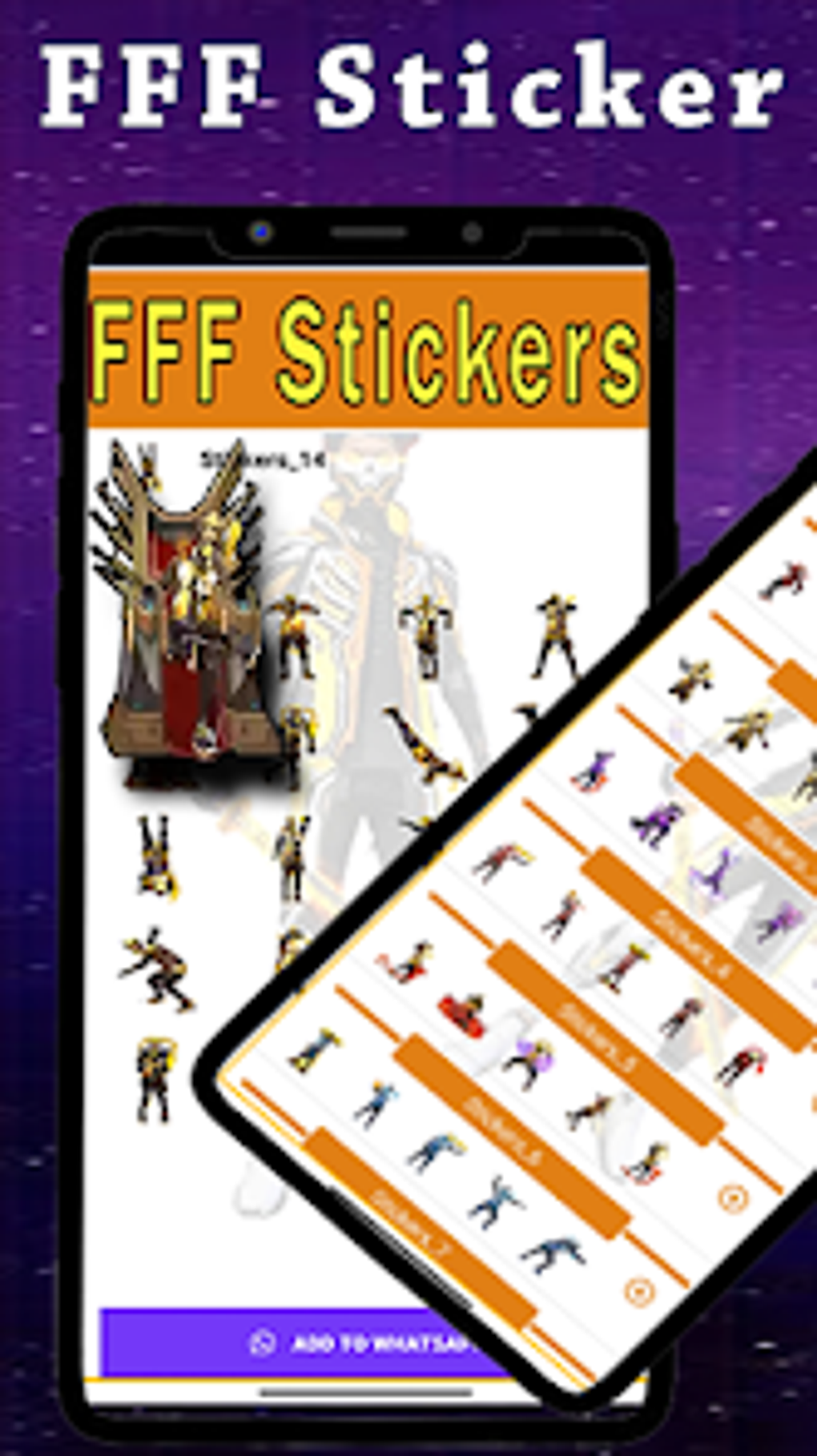 FFF Sticker WAStickersApp For Android Download