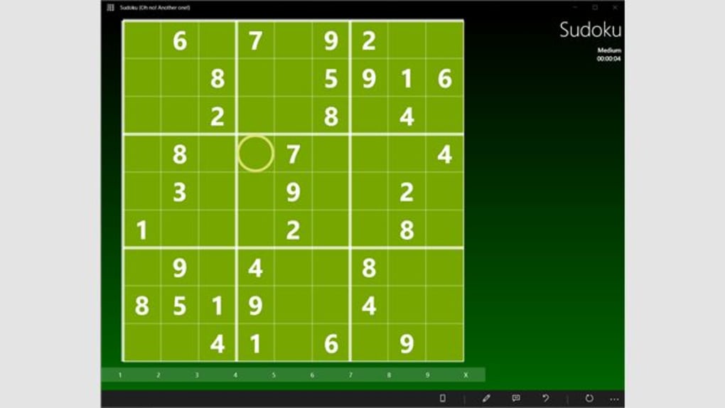 Sudoku (Oh no! Another one!) download the new for mac