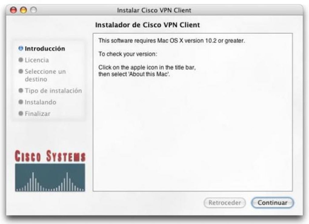 cisco vpn client for mac yosemite