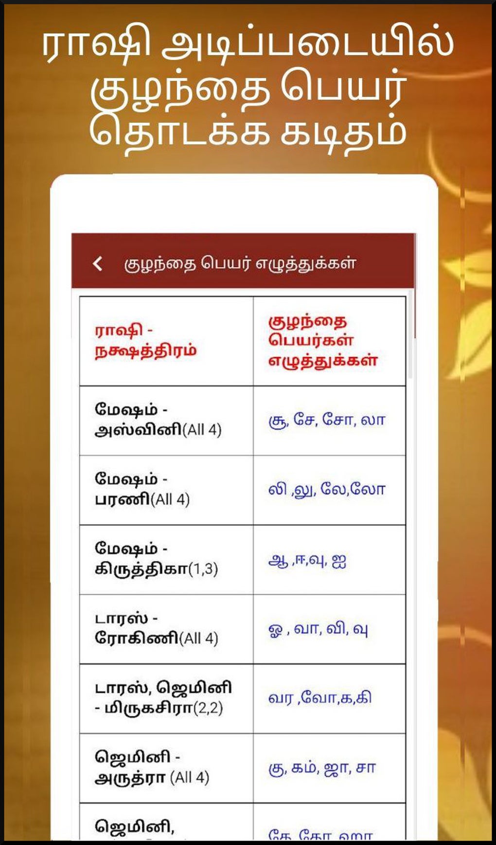 Tamil Calendar 2023 கலணடர Para Android Descargar