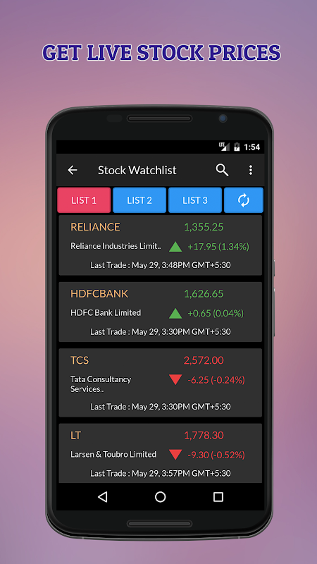 Indian Stock Market Quotes Live Share Prices APK Para Android Download