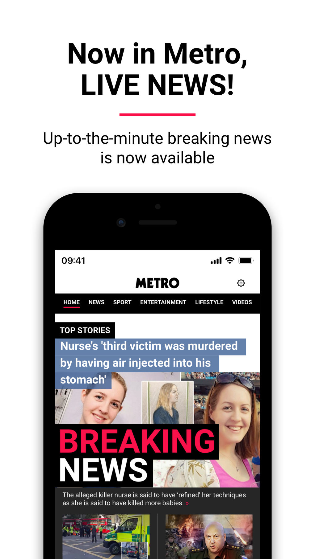 Metro: World and UK news app для iPhone — Скачать