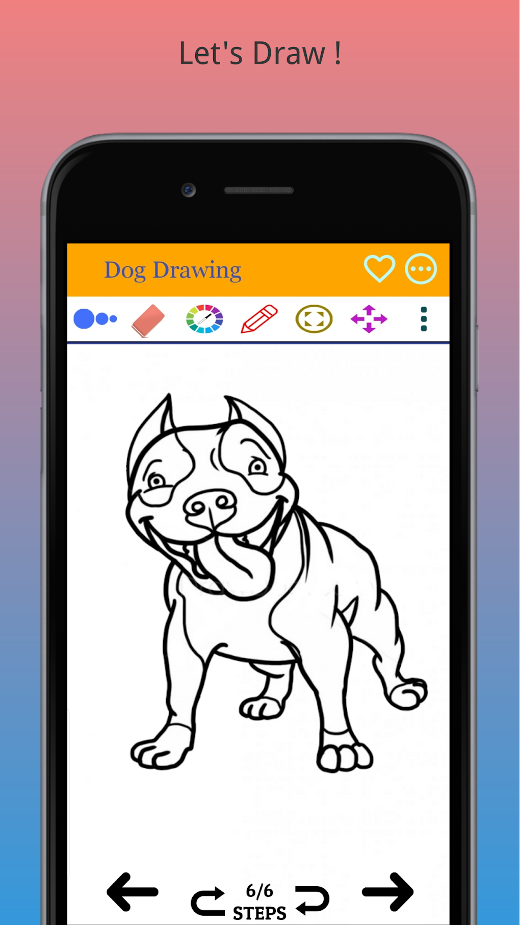 How to Draw Dog Step by Step для Android — Скачать